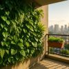 Mur végétal balcon : idées et astuces vertes