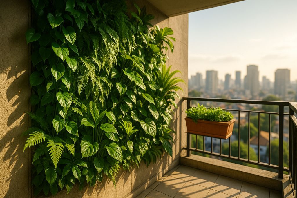 Mur végétal balcon : idées et astuces vertes